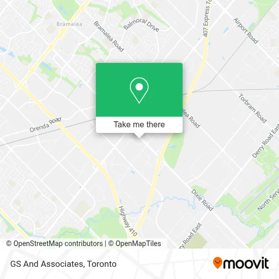 GS And Associates map