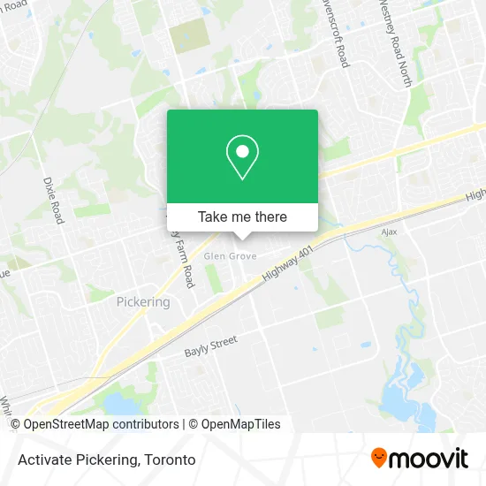 Activate Pickering map