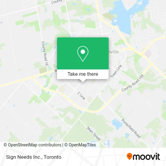 Sign Needs Inc. map