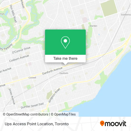 Ups Access Point Location plan