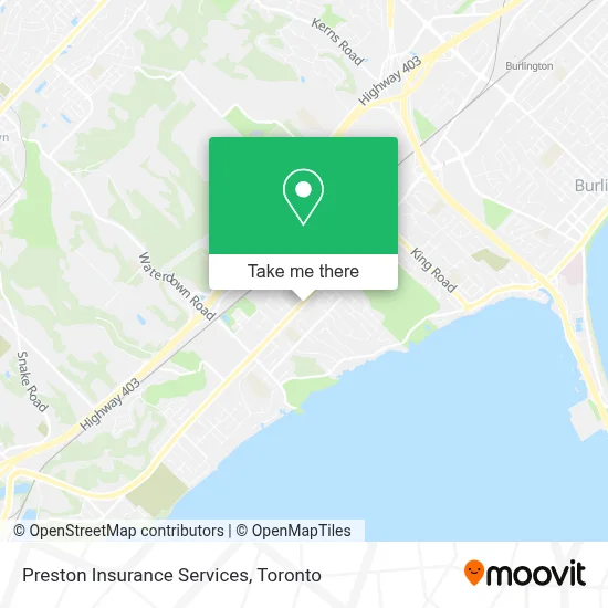 Preston Insurance Services map