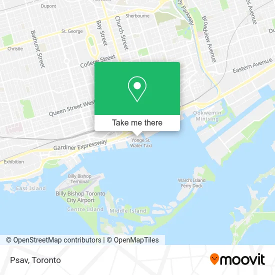 Psav map