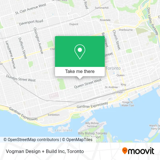 Vogman Design + Build Inc map