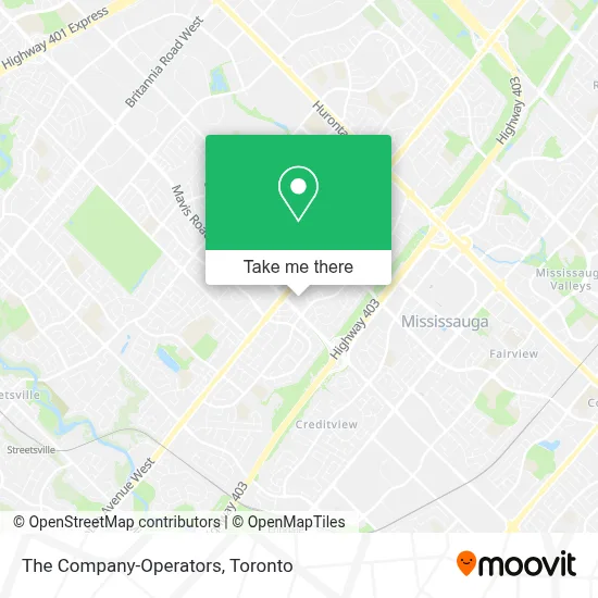 The Company-Operators map