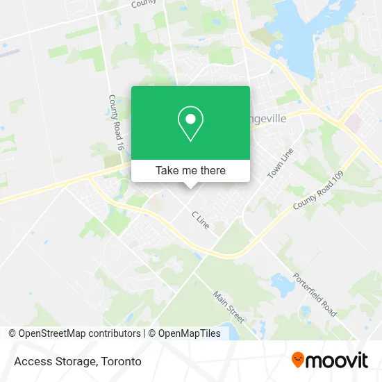 Access Storage map