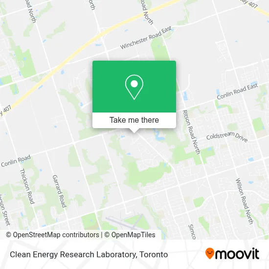 Clean Energy Research Laboratory map