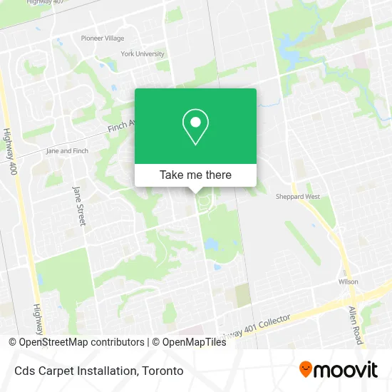Cds Carpet Installation map