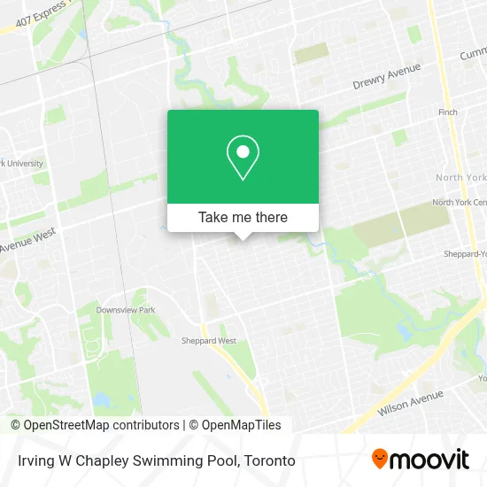 Irving W Chapley Swimming Pool map