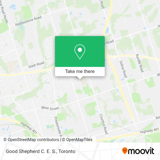 Good Shepherd C. E. S. map