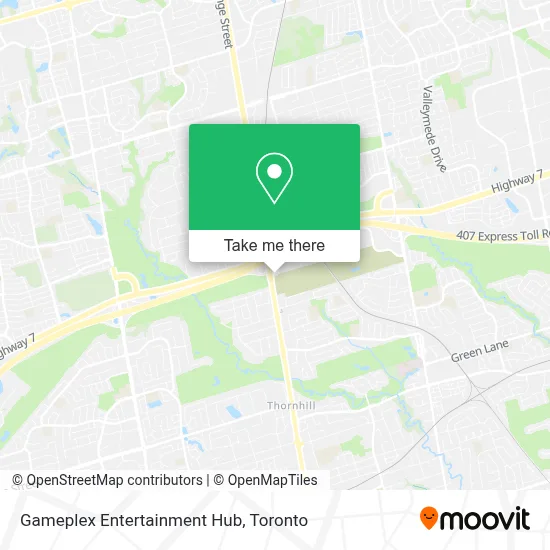 Gameplex Entertainment Hub map