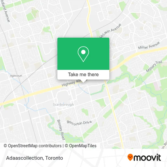 Adaascollection map