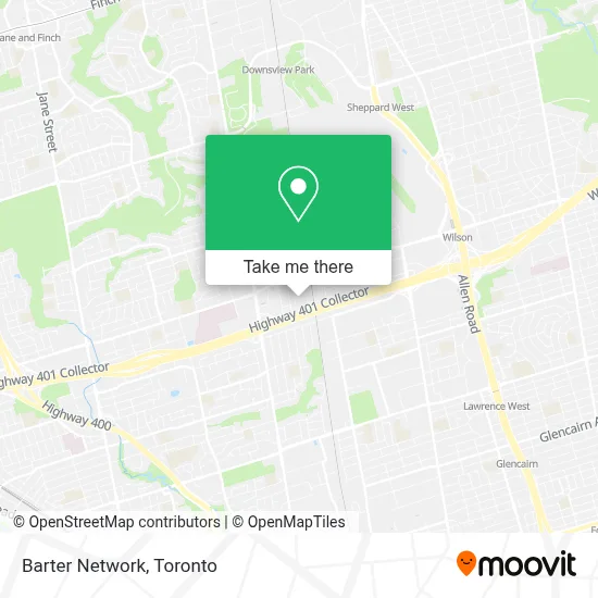 Barter Network map