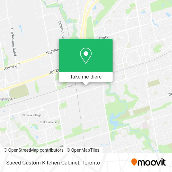 Saeed Custom Kitchen Cabinet map