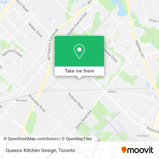 Queens Kitchen Design map