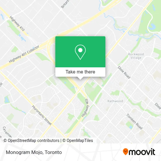 Monogram Mojo map