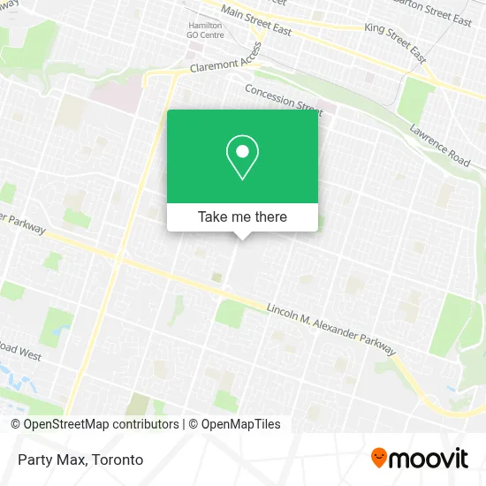 Party Max map