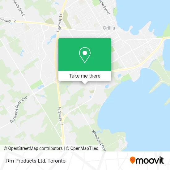 Rm Products Ltd map