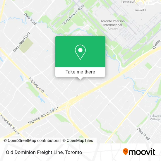 Old Dominion Freight Line map