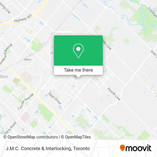 J.M.C. Concrete & Interlocking map