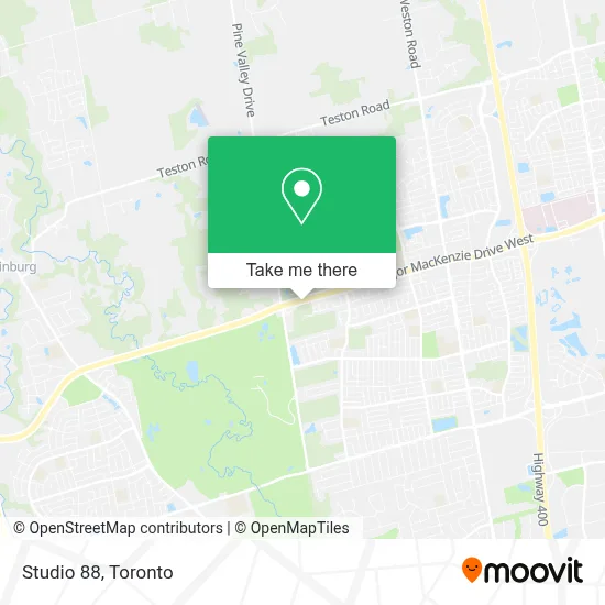 Studio 88 map