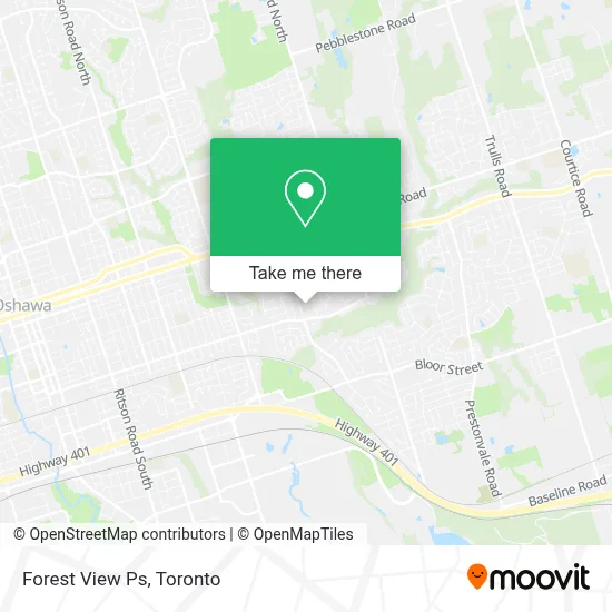Forest View Ps map