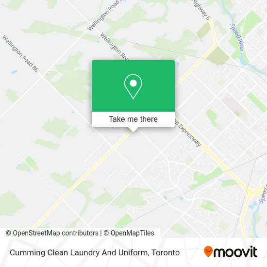 Cumming Clean Laundry And Uniform map