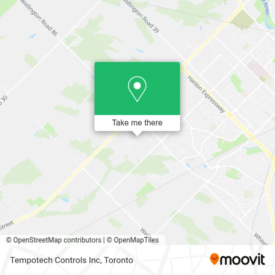 Tempotech Controls Inc map