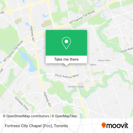 Fortress City Chapel (Fcc) map