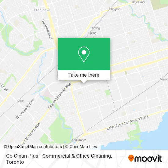Go Clean Plus - Commercial & Office Cleaning map
