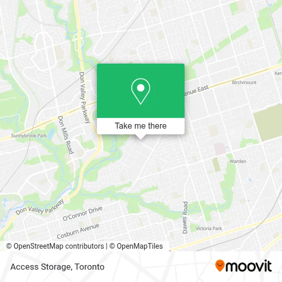 Access Storage map