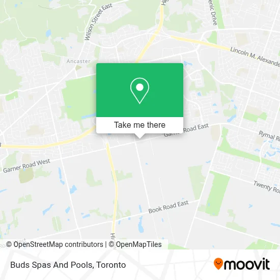 Buds Spas And Pools map