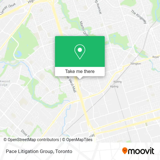 Pace Litigation Group map