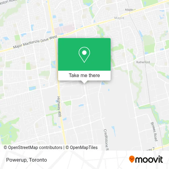 Powerup map