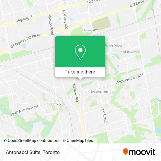Antonacci Suits map