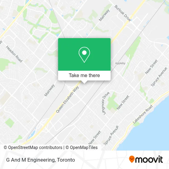 G And M Engineering map