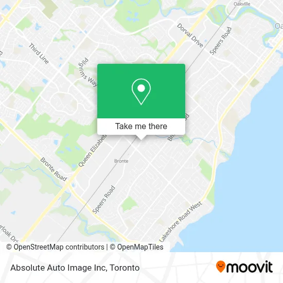 Absolute Auto Image Inc map