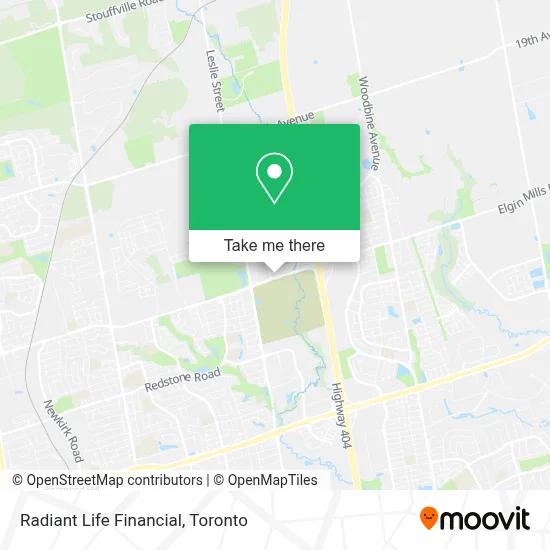 Radiant Life Financial map