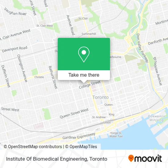 Institute Of Biomedical Engineering map