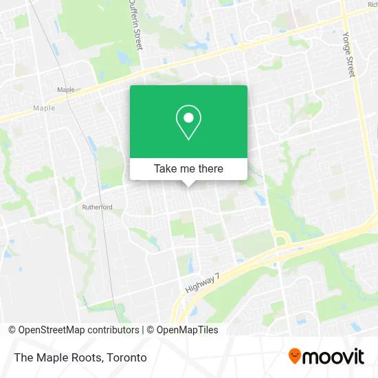 The Maple Roots map