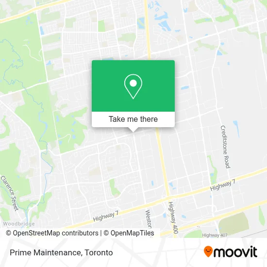 Prime Maintenance map