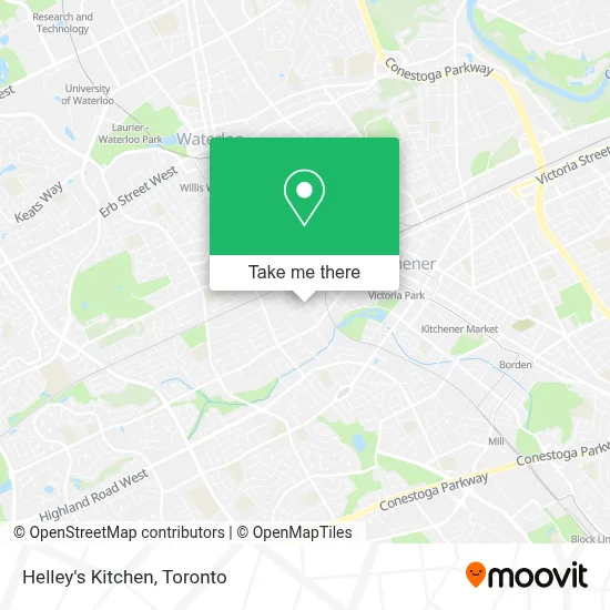 Helley's Kitchen map