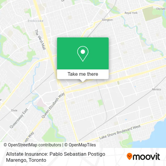 Allstate Insurance: Pablo Sebastian Postigo Marengo map