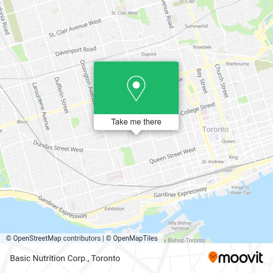 Basic Nutrition Corp. map