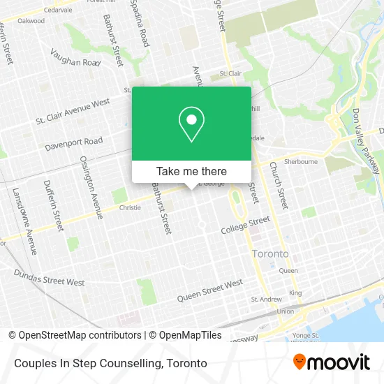 Couples In Step Counselling map