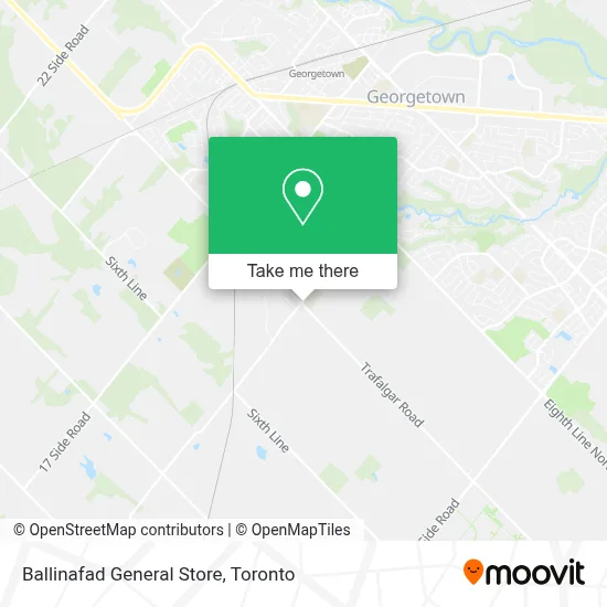 Ballinafad General Store map