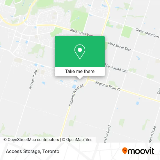 Access Storage map