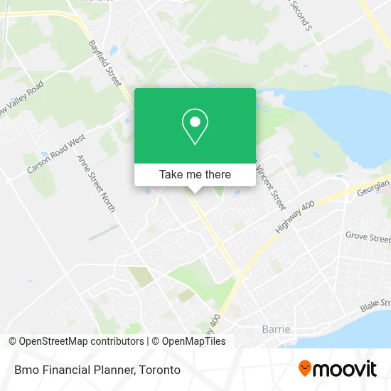 Bmo Financial Planner map