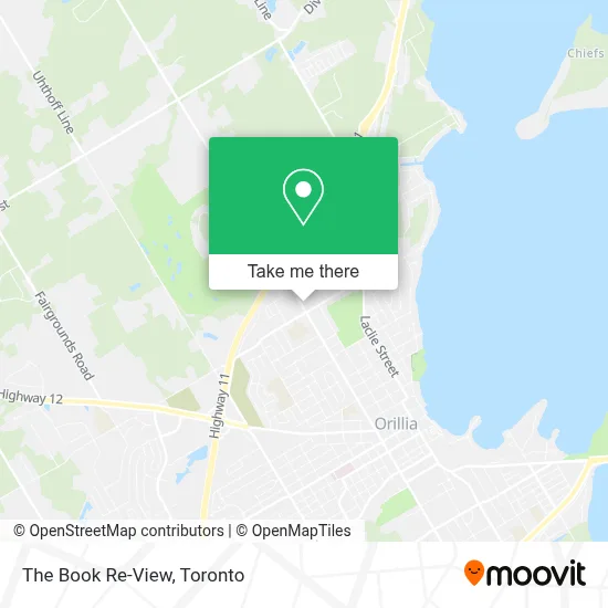 The Book Re-View map