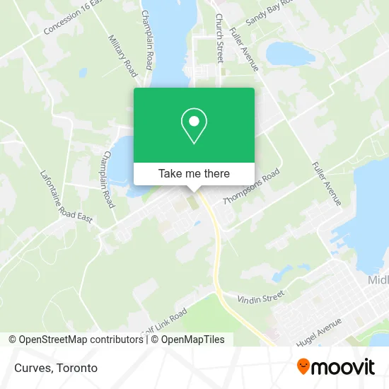 Curves map