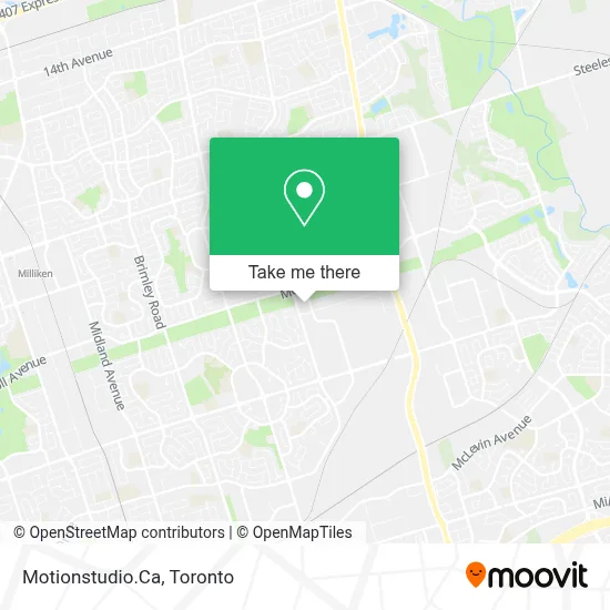 Motionstudio.Ca map